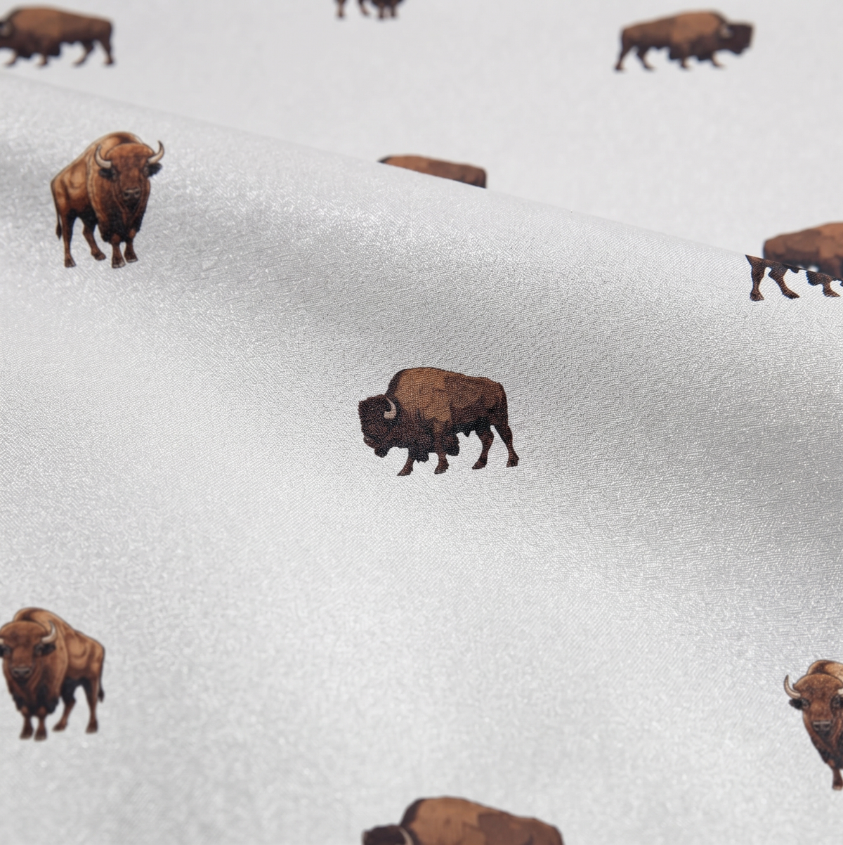 American Buffalo icon pattern - Button Down Shirts
