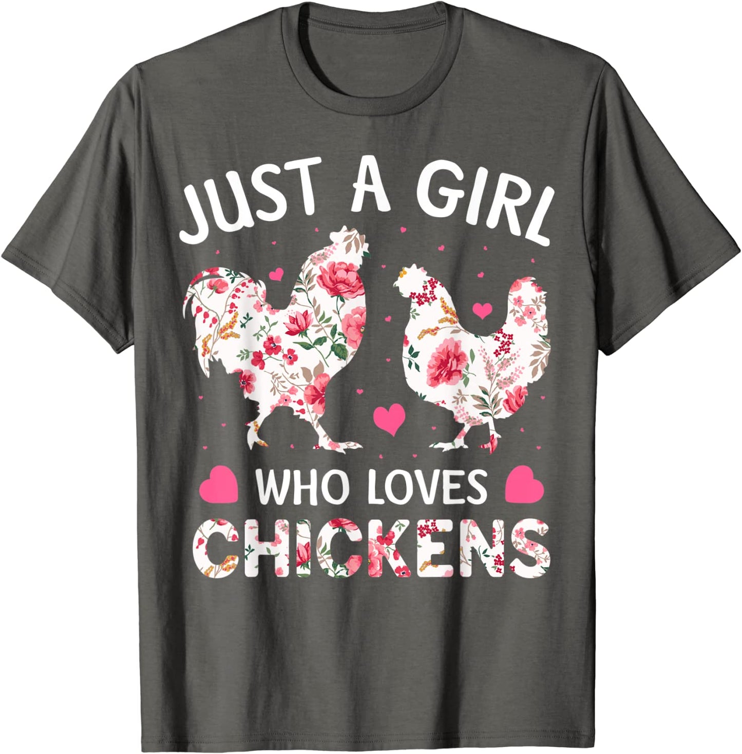 Just a Girl Who Loves Chickens Unisex T-Shirt