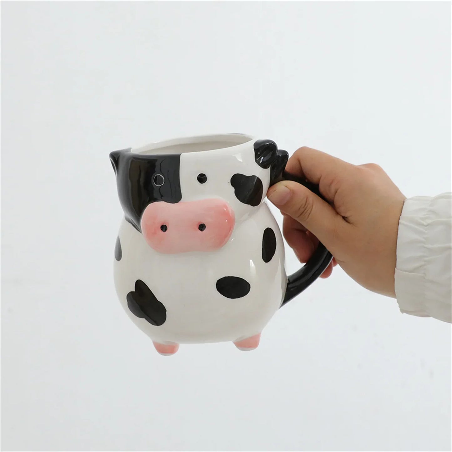 Cartoon Cow Ceramic Mug for cow lovers