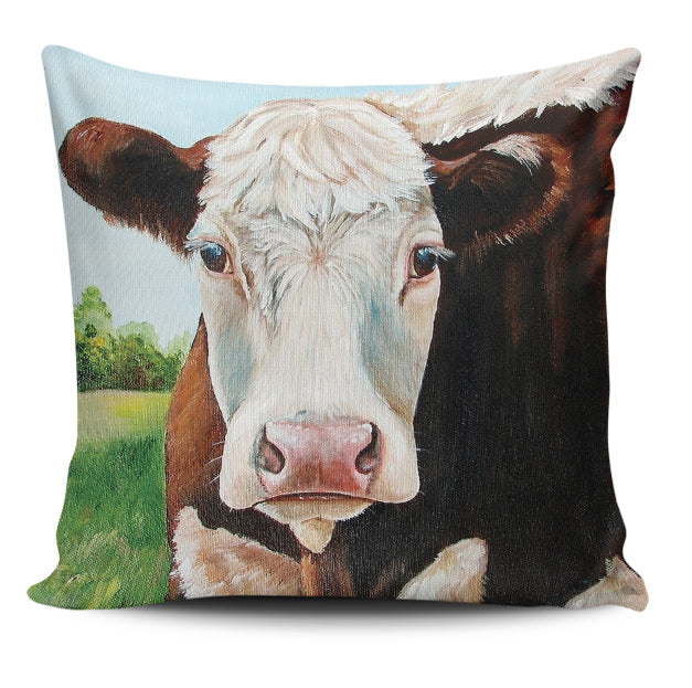 Cow print sk00006 Custom Pillow Case - myfunfarm