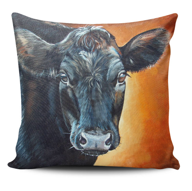Angus printing wattercolor style - pillow case - myfunfarm