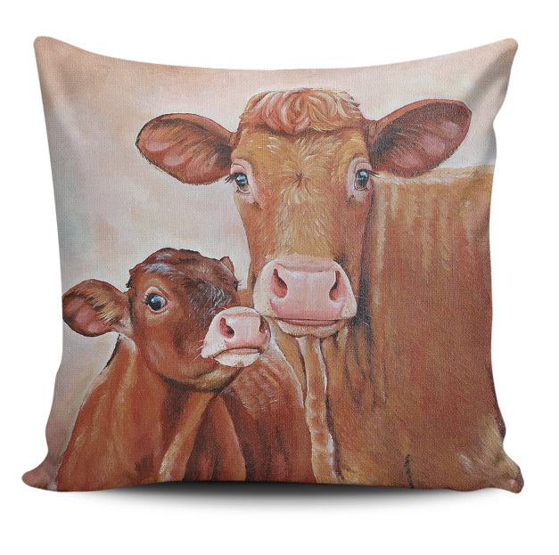 Cow print sk00005 Custom Pillow Case - myfunfarm