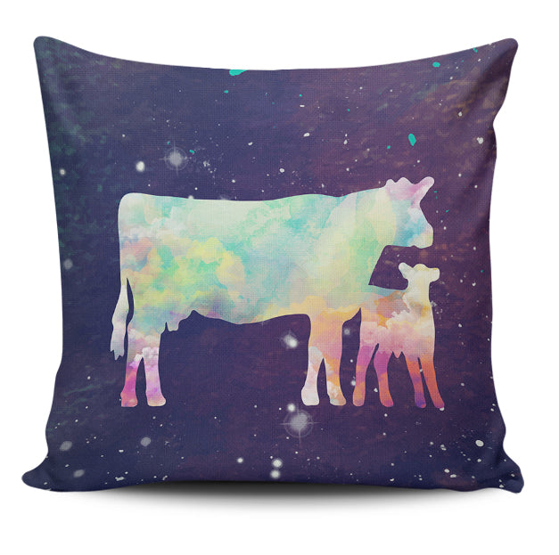 cow print color sk00013 Custom Pillow Case - myfunfarm