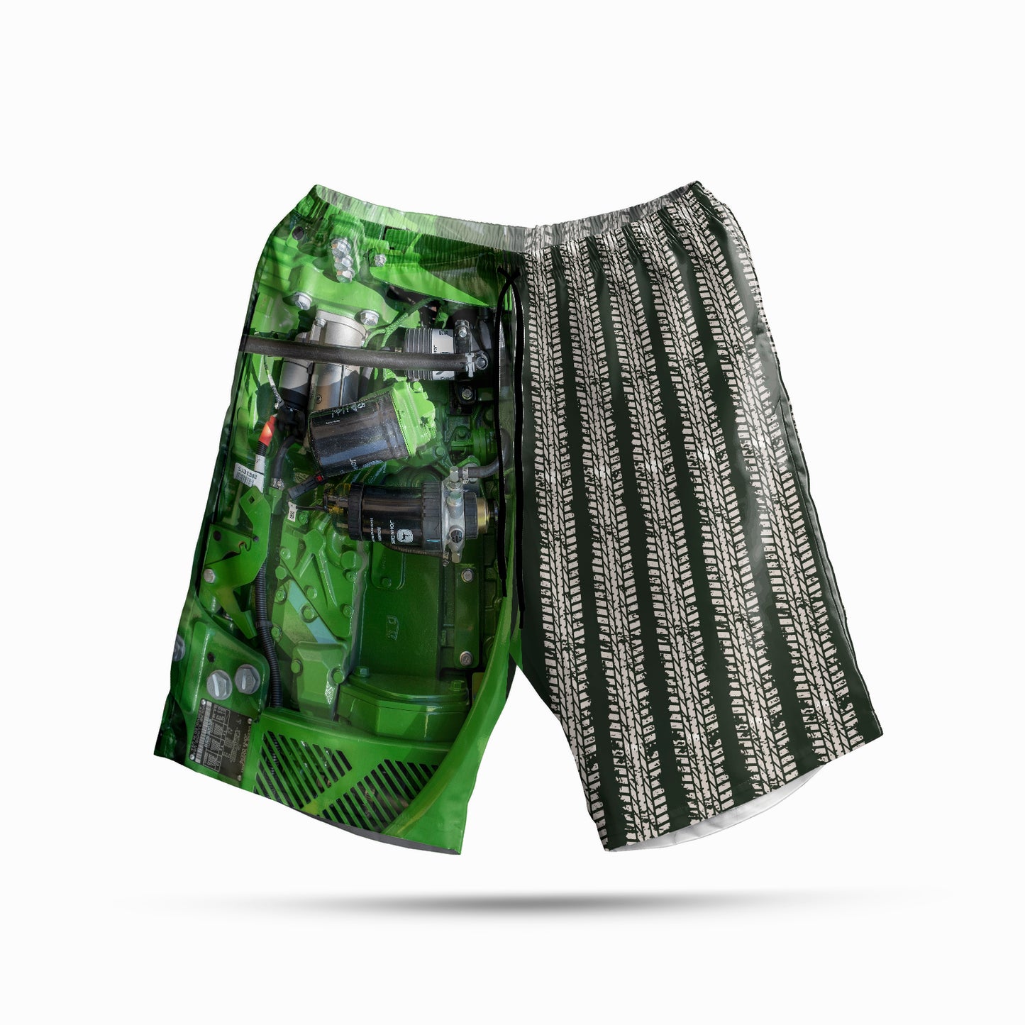 Tractor engine - Hawaiian Shirt and Shorts for adult and youth