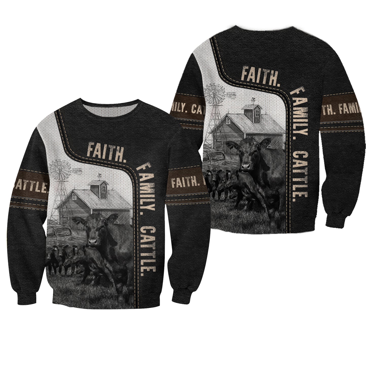Faith Family Cattle - Hoodies, T-shirt, Sweater