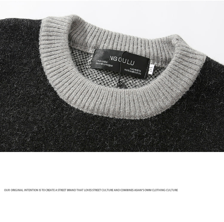 Sheep pattern Streetwear Knitwear Clothing Pullover Oversize - myfunfarm