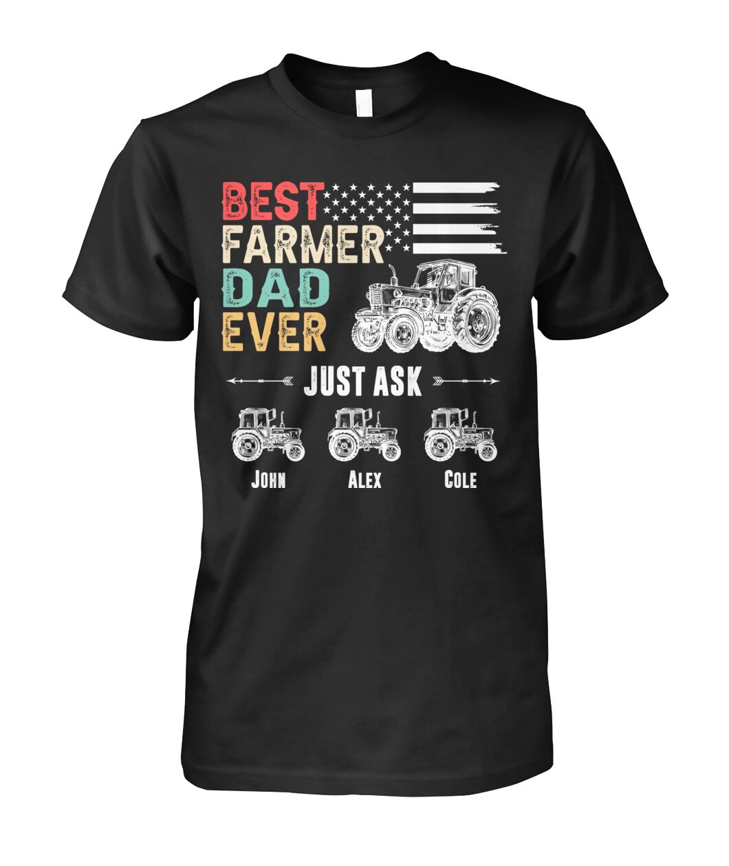 Personalized Names Best farmer dad ever t-shirt and Hoodies