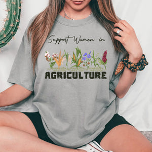 Support Women in Agriculture - unisex  tshirt , Hoodies