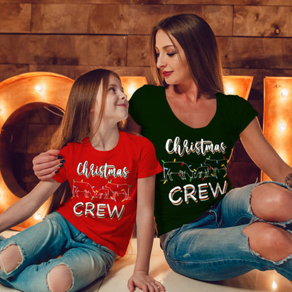 Christmas Crew, Unisex T-shirt, Hoodie, Sweatshirt for Farmer Family