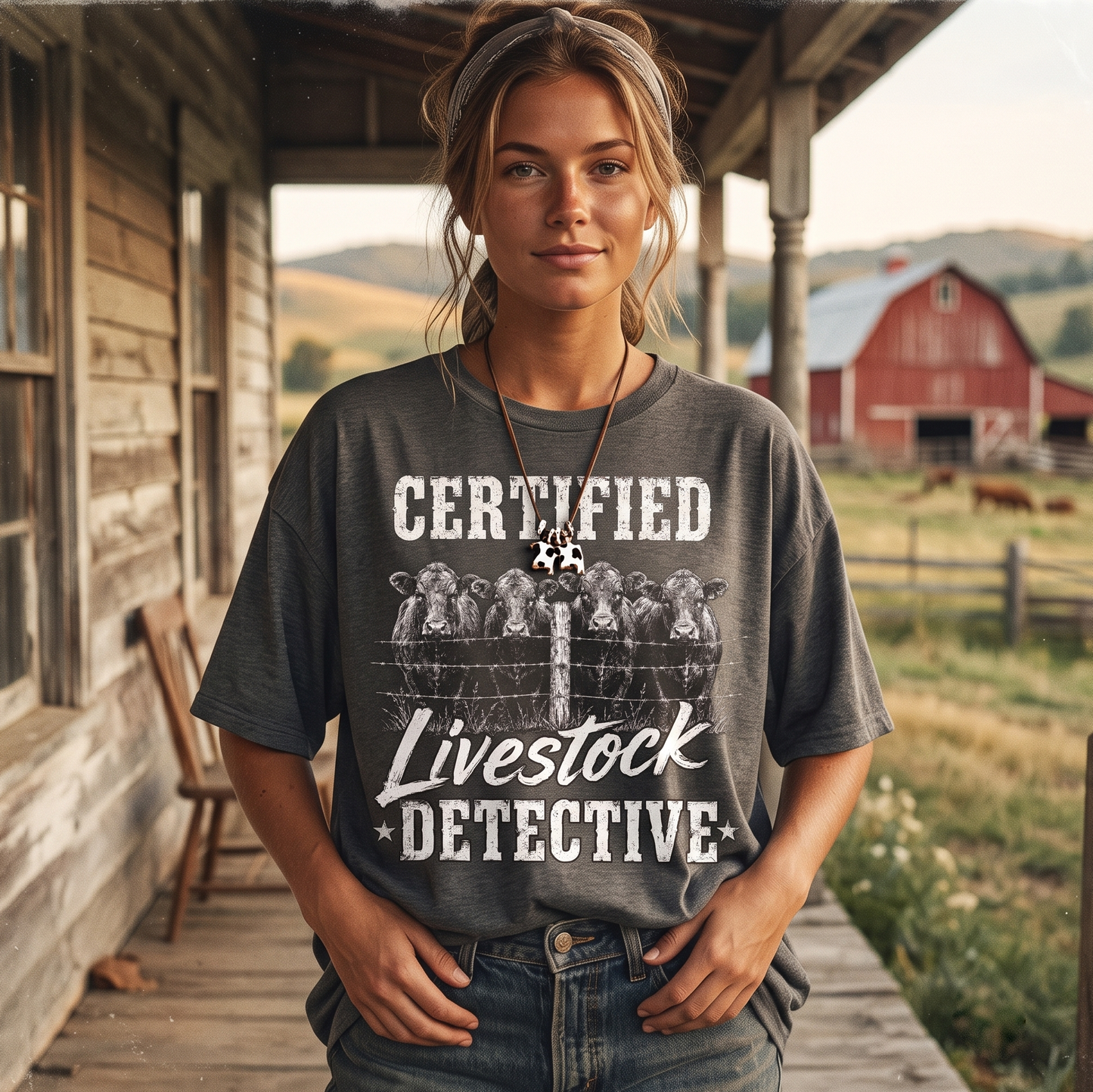 Certified livestock detective Unisex T-Shirt, Sweat-shirt and Hoodie