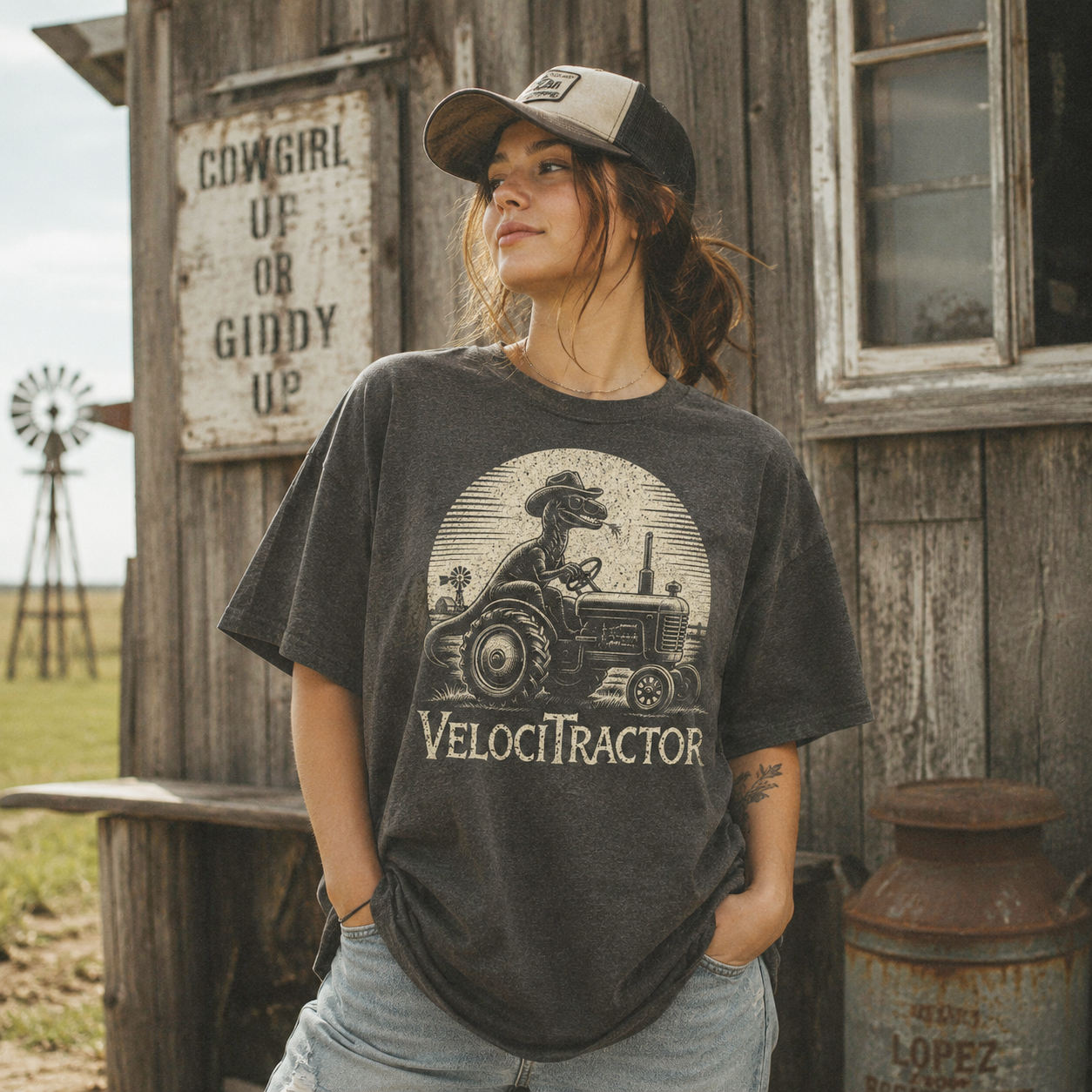 VelociTractor Unisex T-Shirt, Sweat-shirt and Hoodie