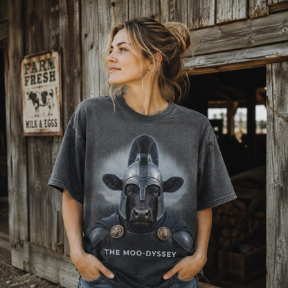The Moo-dysseyUnisex T-Shirt, Sweatshirt and Hoodie