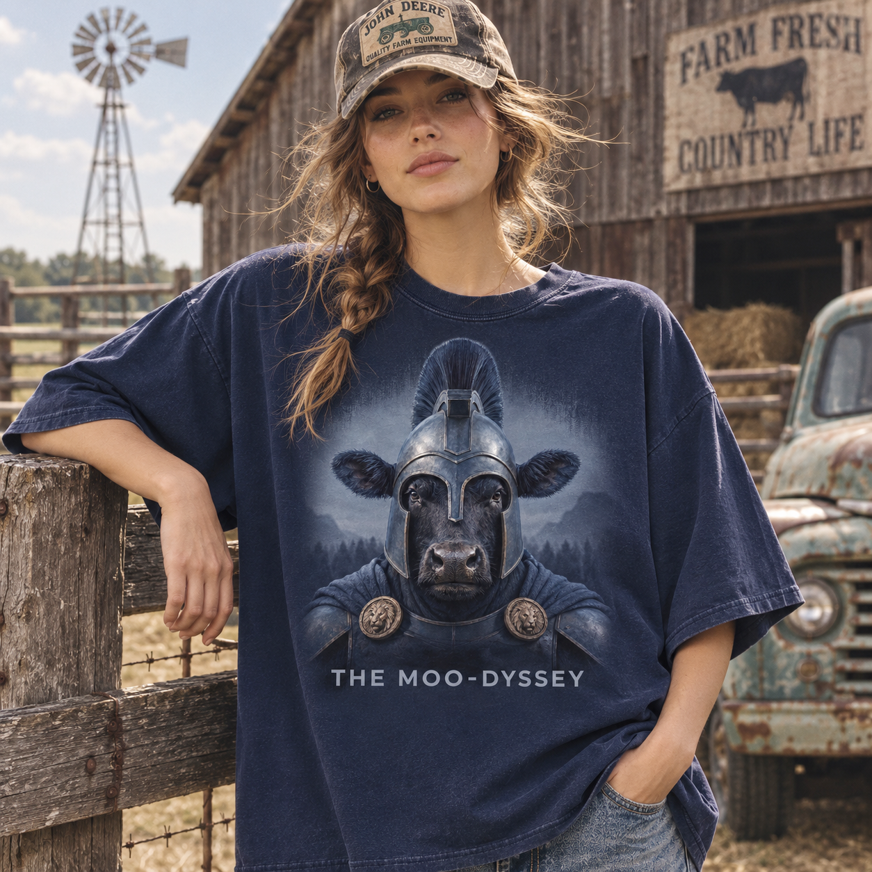 The Moo-dysseyUnisex T-Shirt, Sweatshirt and Hoodie
