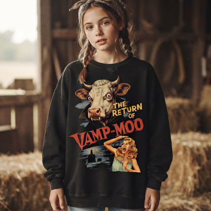 The return of VAMP-MOO funny halloween Unisex T-Shirt for Farmers