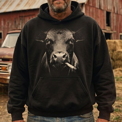 Smoking Cows Unisex T-Shirt,  Funny Cow Comfort Colors Shirt