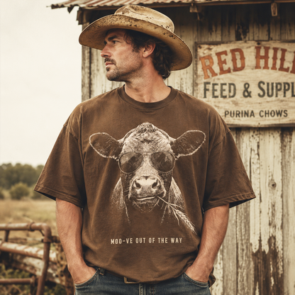 Moo-ve out of the way Unisex T-Shirt, Sweatshirt and Hoodie