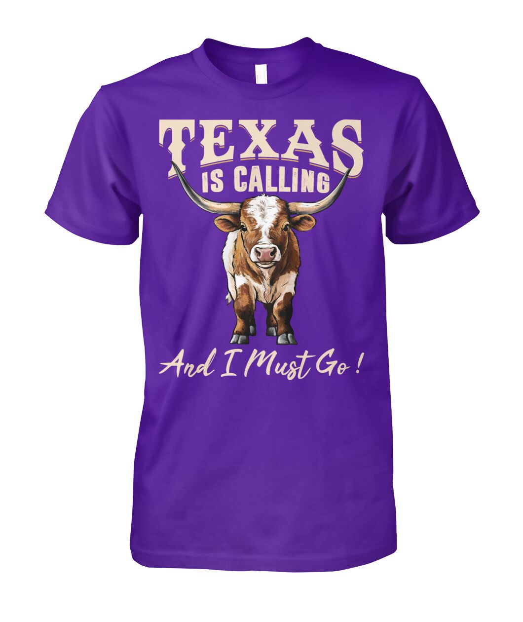 Texas is Calling and I Must Go unisex t-shirt , Hoodies for farmers - myfunfarm