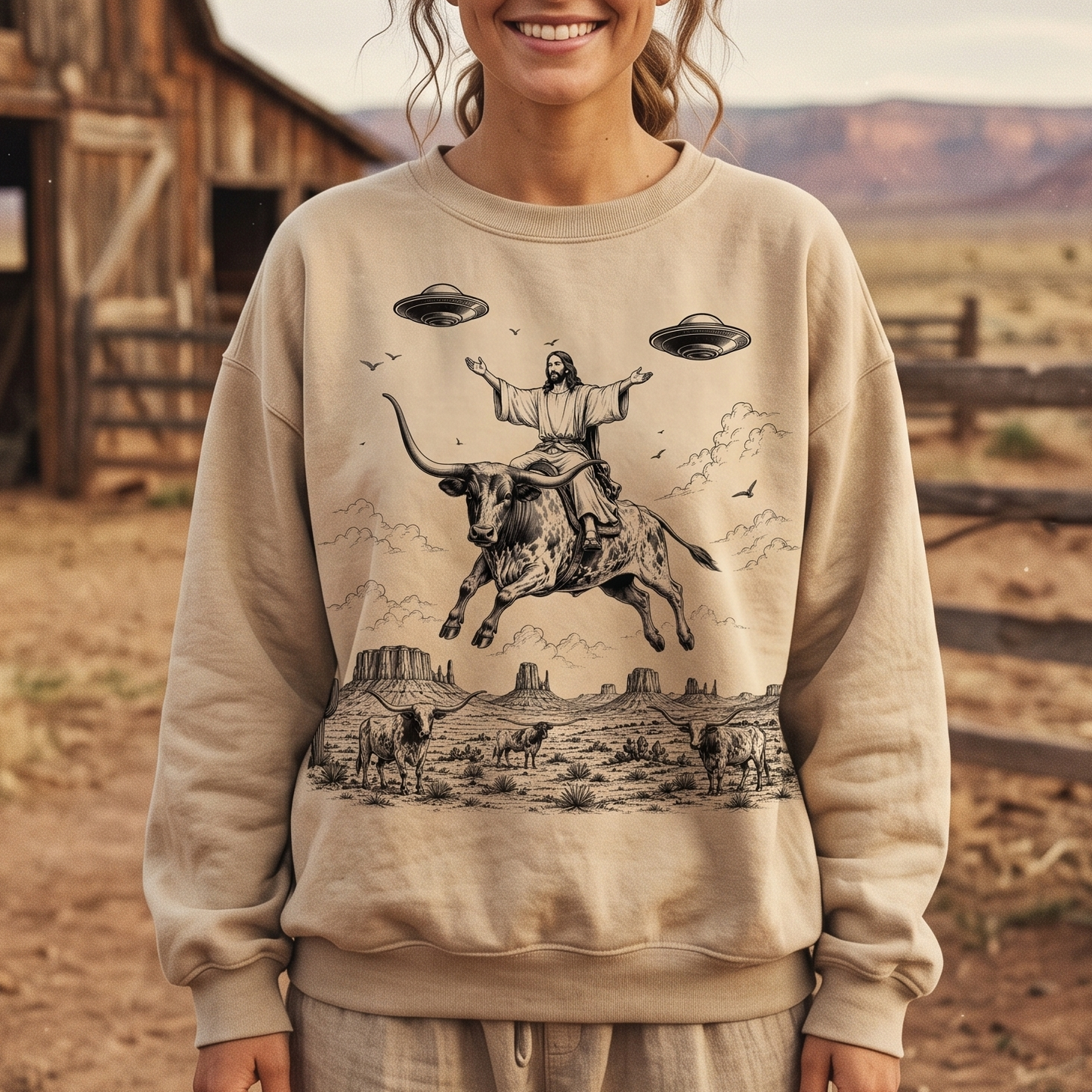 Rodeo in the Sky Unisex T-Shirt, Sweat-shirt and Hoodie