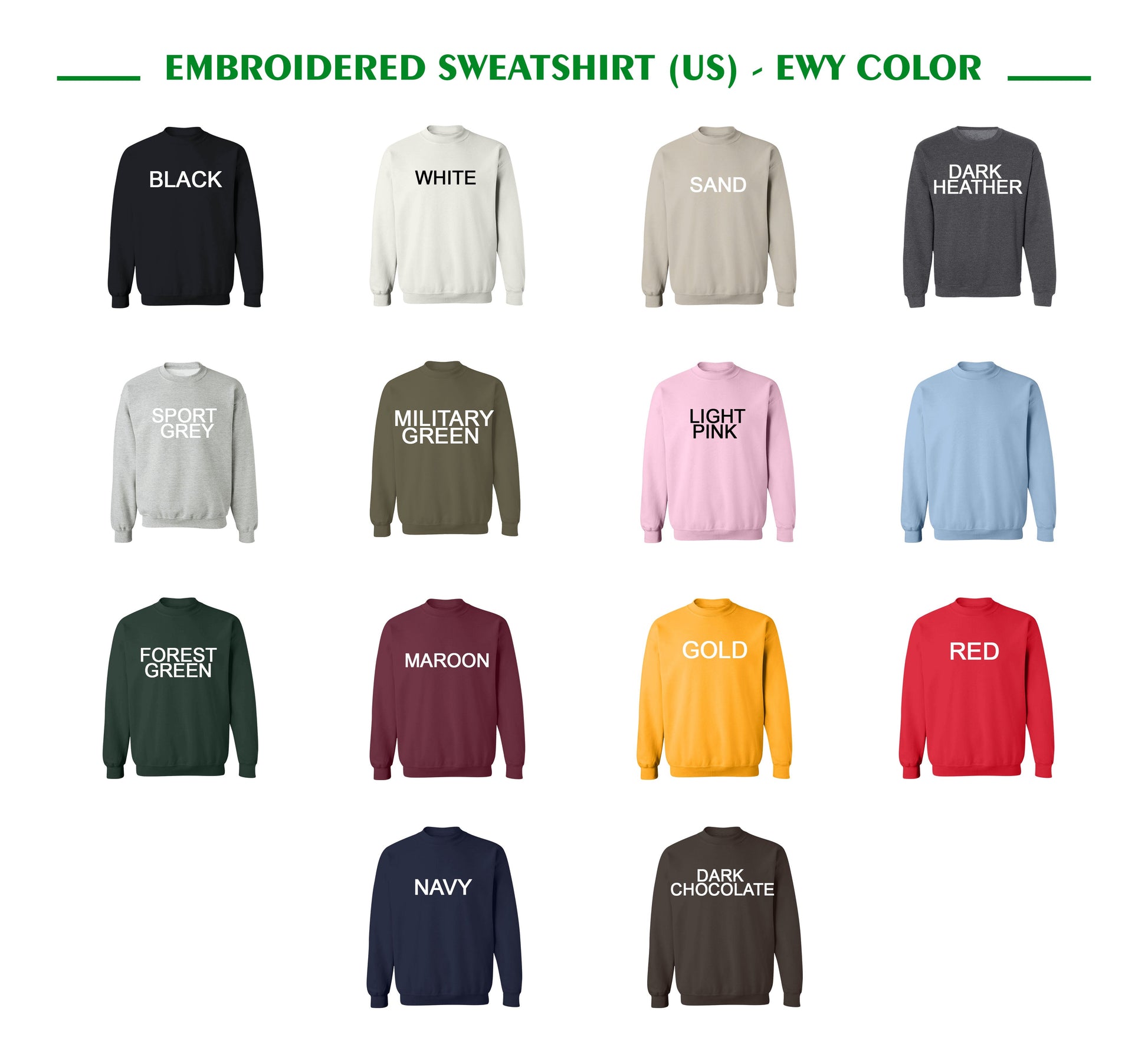 Texas Embroidered T-shirt, Sweatshirt, United States, America - myfunfarm