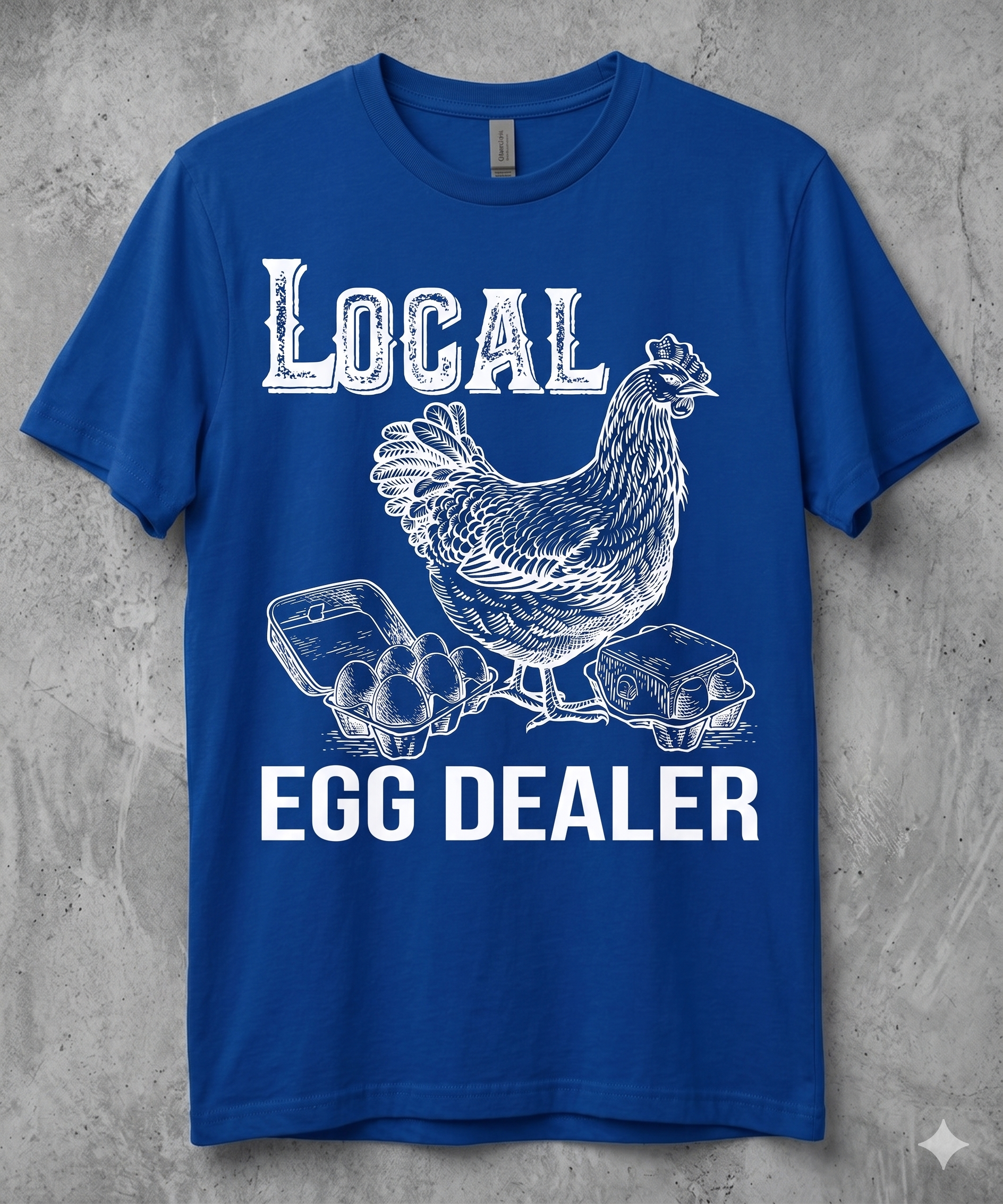 Funny Local Egg Dealers unisex T-Shirt for Chicken Lovers - myfunfarm