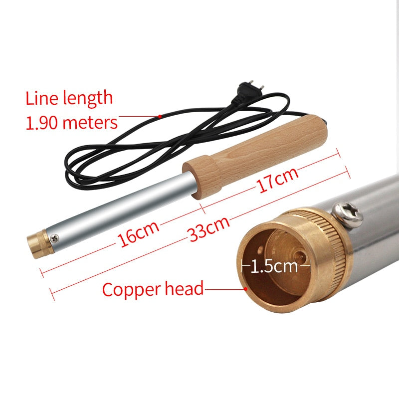 1PCS Remove Cattle Horn Air-gun Type Machine Fast Electric Heating Copper Head Bloodless Remove calf lamb Horn - myfunfarm