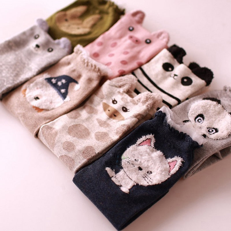 Cotton Warm Socks Cute Pig Winter Women Socks - myfunfarm