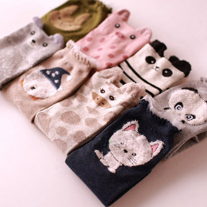 Cotton Warm Socks Cute Pig Winter Women Socks - myfunfarm