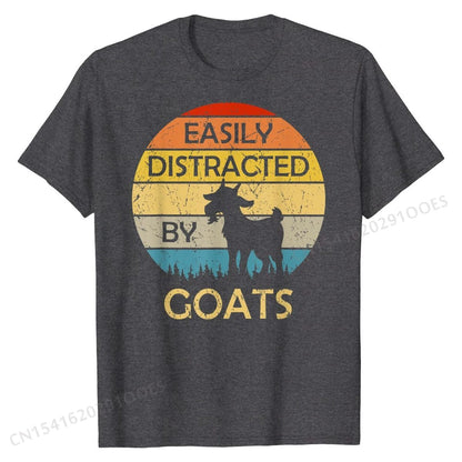 Easily Distracted By Goats Unisex T-Shirt