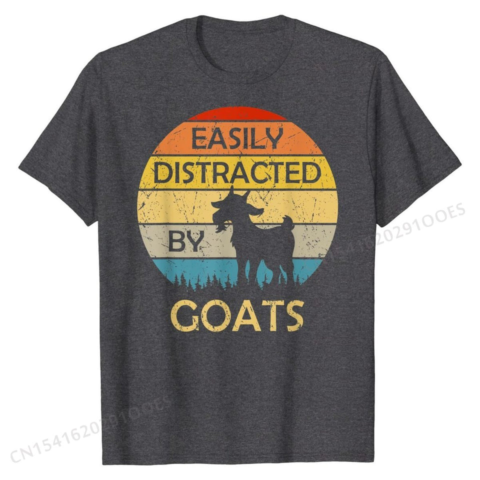 Easily Distracted By Goats Unisex T-Shirt