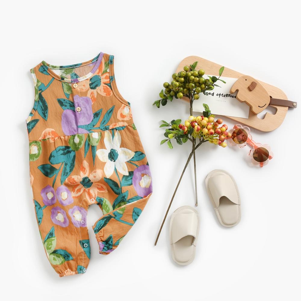 Flowers Cotton  Bodysuits for Baby