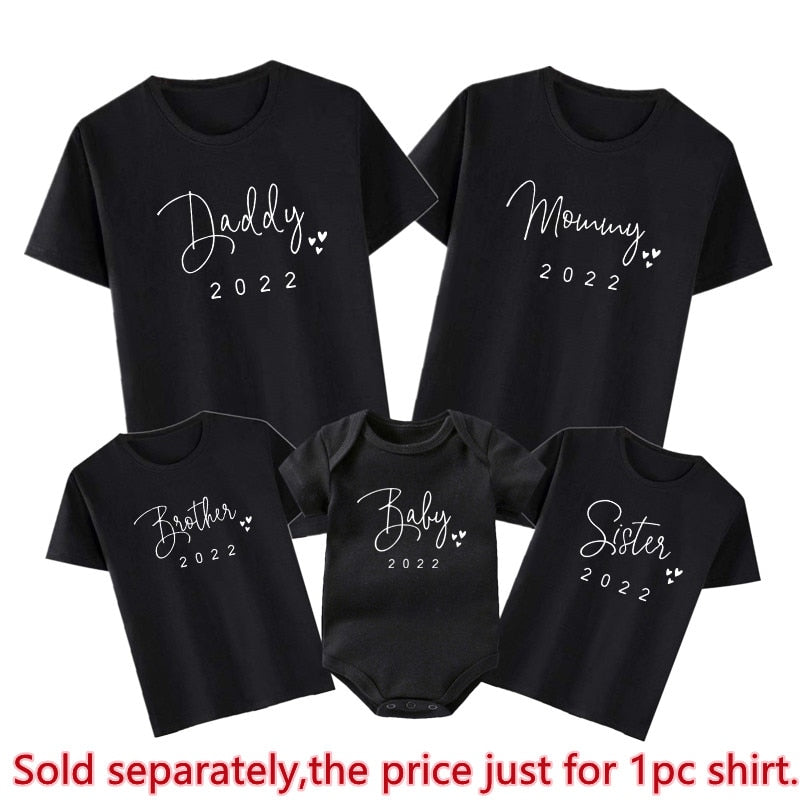 Daddy Mommy Daughter Son Family Matching Clothes