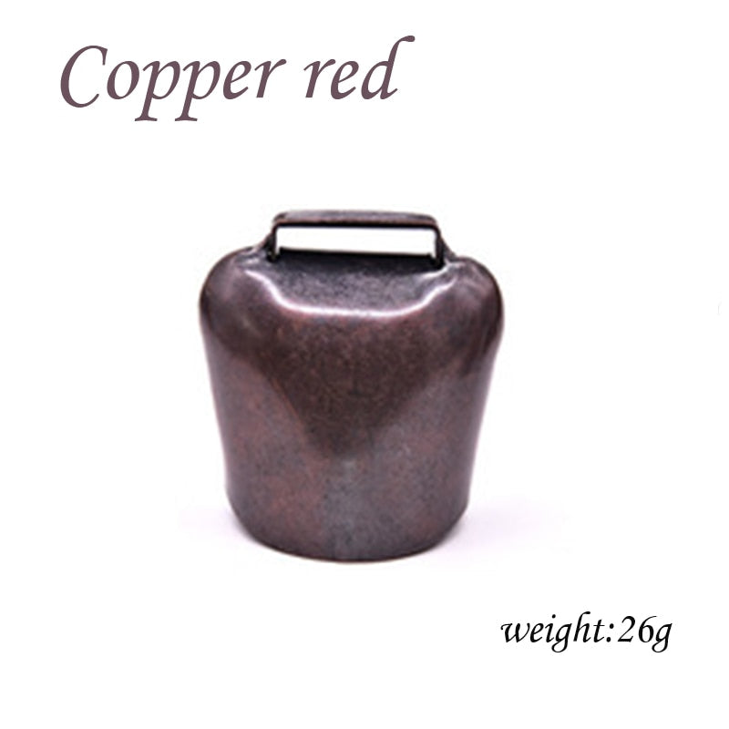Cow Horse Sheep Grazing Copper Bells Metal Thicken Anti-Lost Cattle Sheep Copper Bell Loud Crisp Spread Farther Cow Prevent Loss