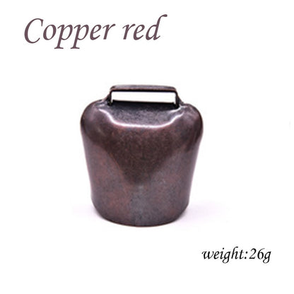 Cow Horse Sheep Grazing Copper Bells Metal Thicken Anti-Lost Cattle Sheep Copper Bell Loud Crisp Spread Farther Cow Prevent Loss