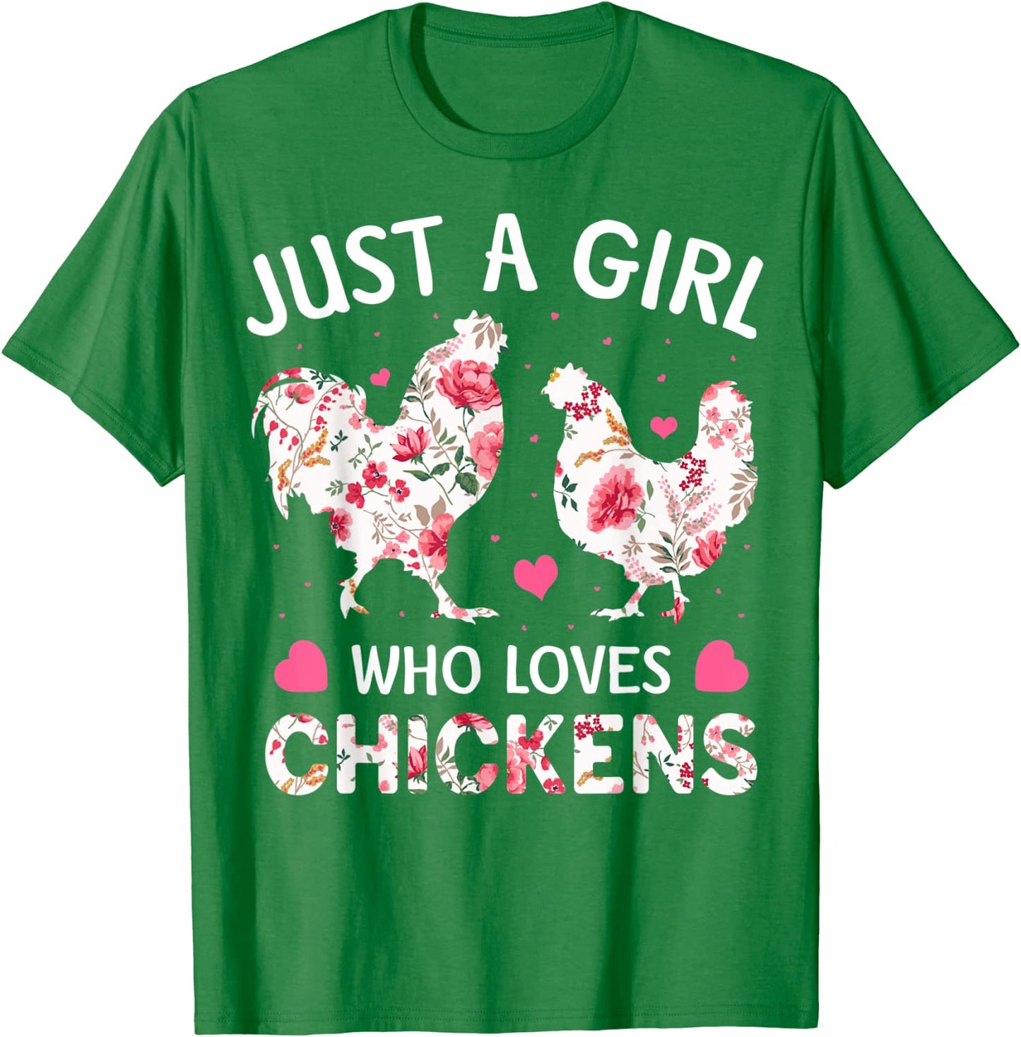 Just a Girl Who Loves Chickens Unisex  T-Shirt