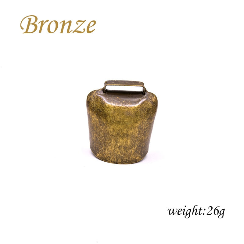 Cow Horse Sheep Grazing Copper Bells Metal Thicken Anti-Lost Cattle Sheep Copper Bell Loud Crisp Spread Farther Cow Prevent Loss
