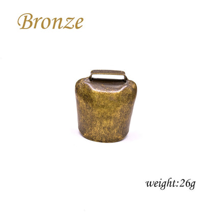 Cow Horse Sheep Grazing Copper Bells Metal Thicken Anti-Lost Cattle Sheep Copper Bell Loud Crisp Spread Farther Cow Prevent Loss
