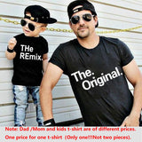The Original Remix Family Matching Outfits Daddy Mom Kids T-shirt Father's Day Gift