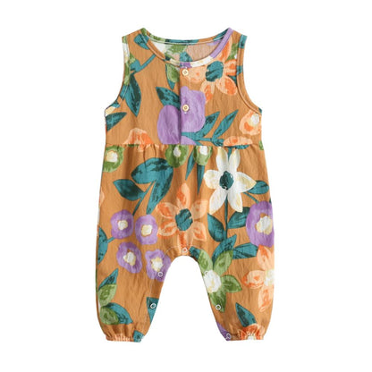 Flowers Cotton  Bodysuits for Baby