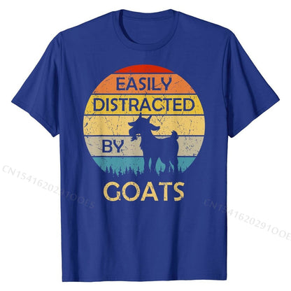 Easily Distracted By Goats Unisex T-Shirt