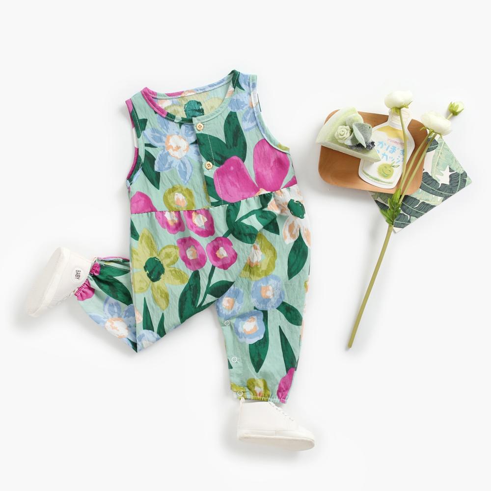 Flowers Cotton  Bodysuits for Baby