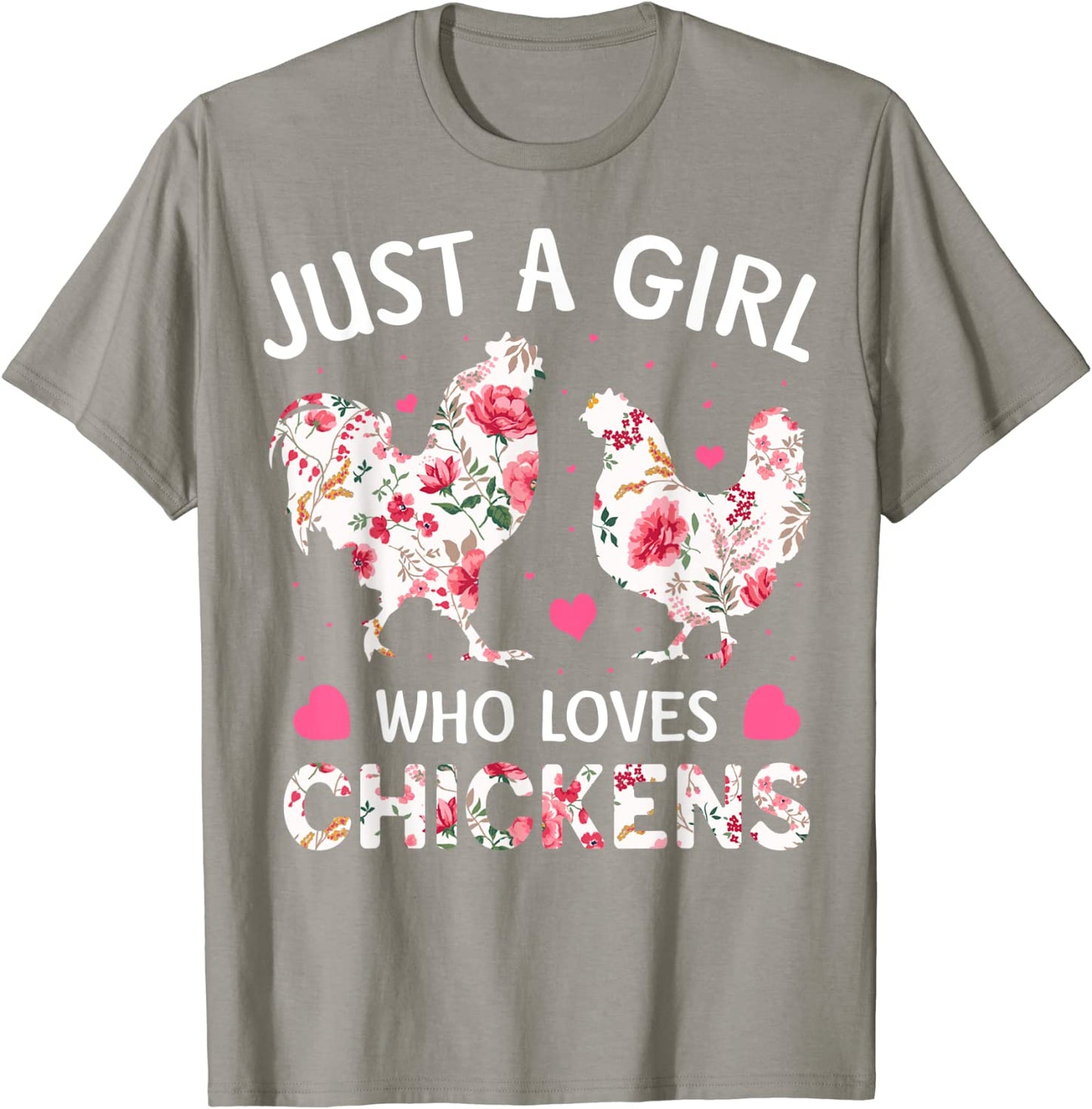 Just a Girl Who Loves Chickens Unisex  T-Shirt