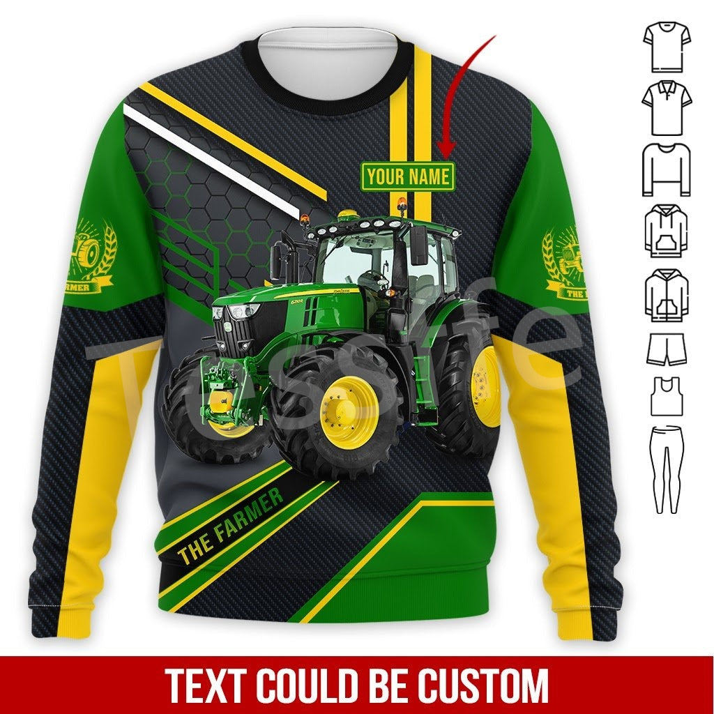 Personalized  custom Name Hoodies for Farmers