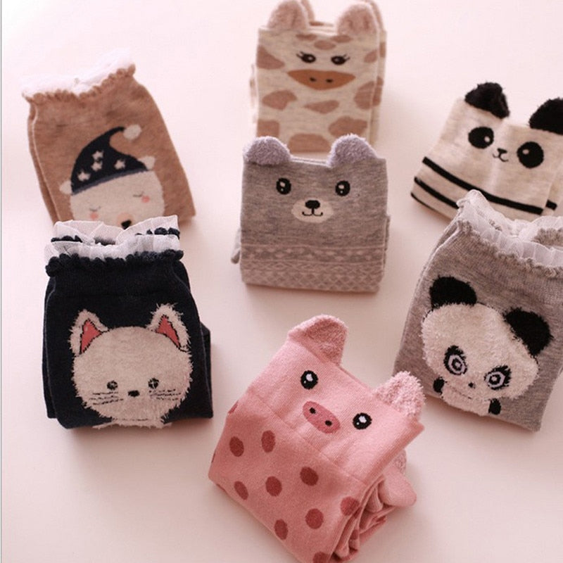 Cotton Warm Socks Cute Pig Winter Women Socks - myfunfarm