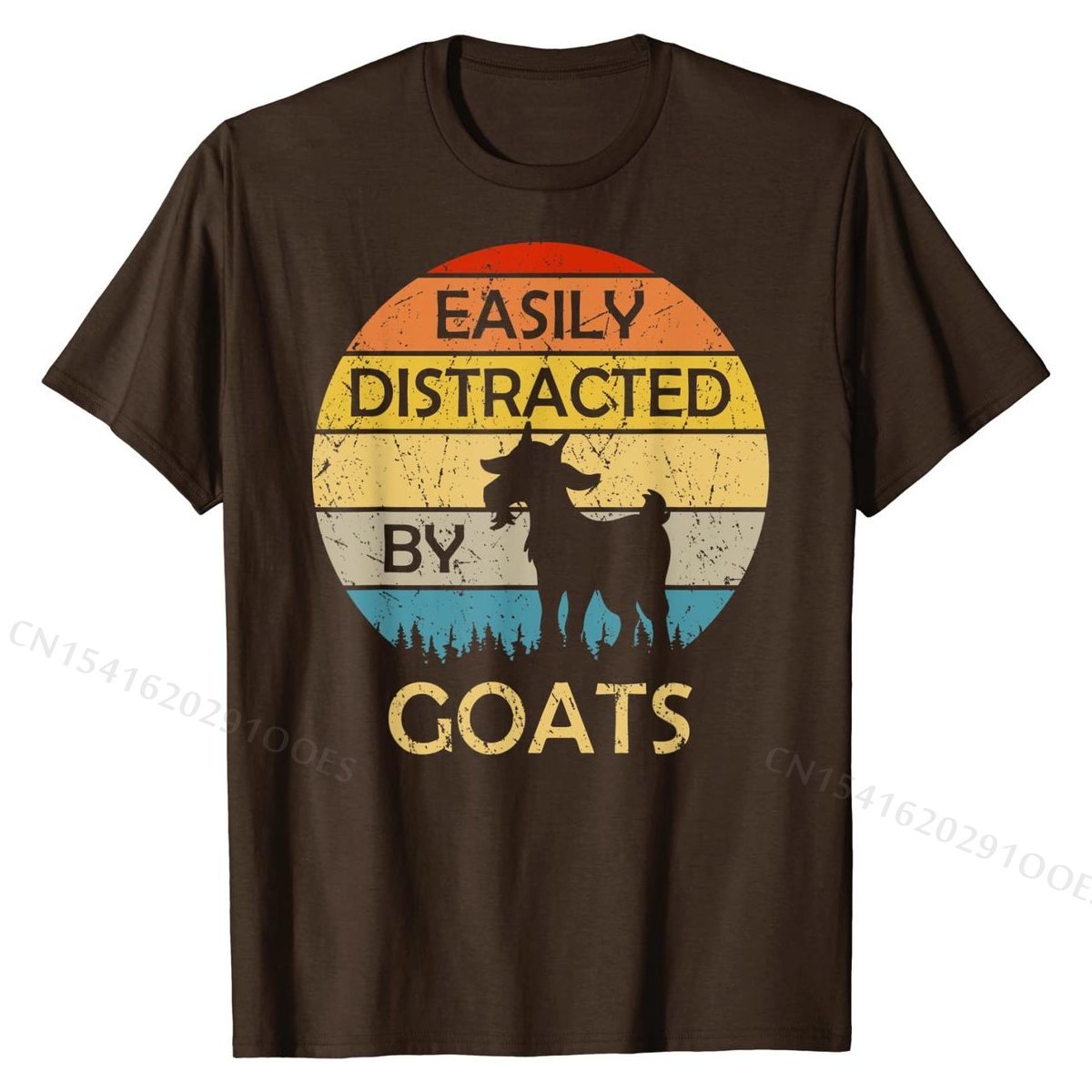 Easily Distracted By Goats Unisex T-Shirt