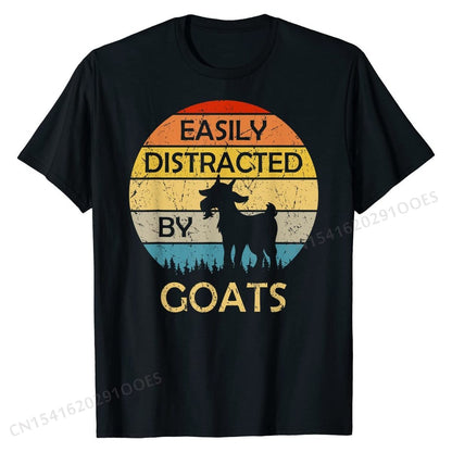 Easily Distracted By Goats Unisex T-Shirt