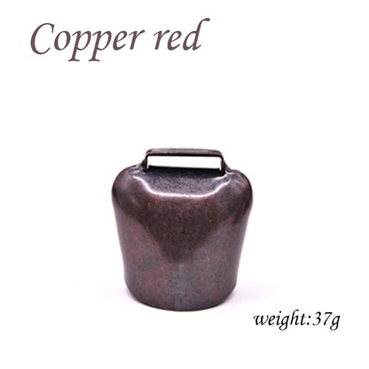 Cow Horse Sheep Grazing Copper Bells Metal Thicken Anti-Lost Cattle Sheep Copper Bell Loud Crisp Spread Farther Cow Prevent Loss