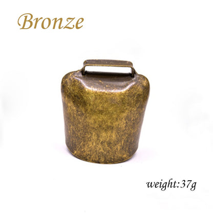Cow Horse Sheep Grazing Copper Bells Metal Thicken Anti-Lost Cattle Sheep Copper Bell Loud Crisp Spread Farther Cow Prevent Loss
