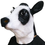 Halloween Latex Cow Head Mask Party Costume