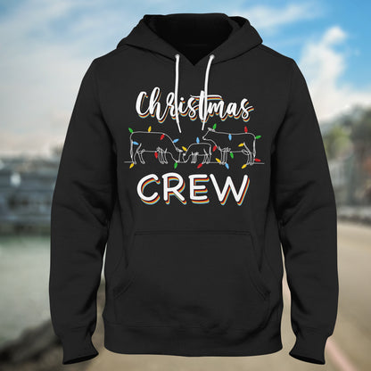 Christmas Crew, Unisex T-shirt, Hoodie, Sweatshirt for Farmer Family