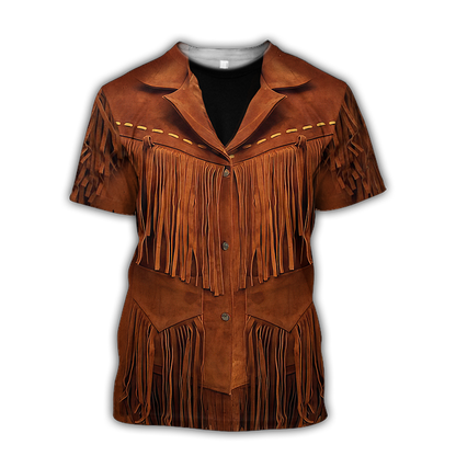 Western Cowboy Graphic Unisex T-Shirt Cosplay Costumes - myfunfarm